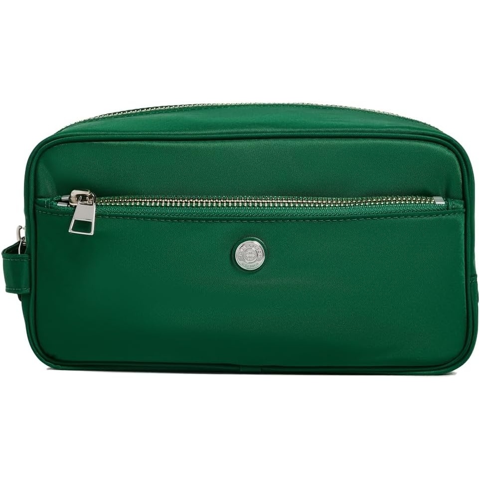 image:imageTory Burch Womens Twist Large Cosmetic Case Warm Bread One SizeBasil