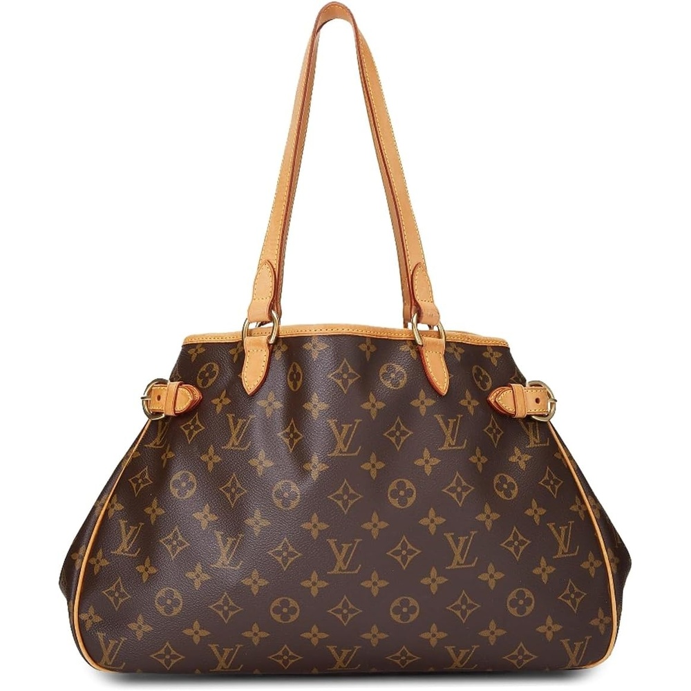image:imageWHAT GOES AROUND COMES AROUND Womens PreLoved Louis Vuitton Monogram Batignolles Horizontal ToteBrown