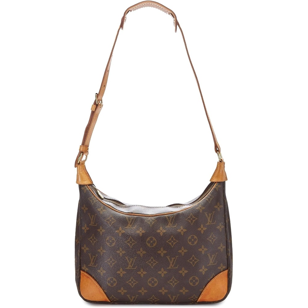 image:imageWHAT GOES AROUND COMES AROUND Womens PreLoved Louis Vuitton Monogram Boulogne 35 BagBrown