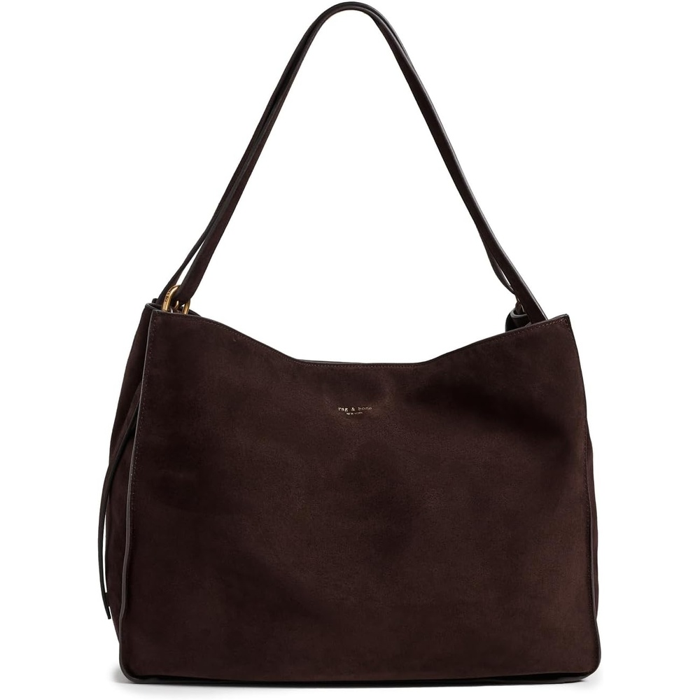 image:imagerag amp bone Womens River Large ToteChocolate