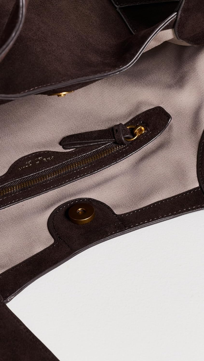 image:imagerag amp bone Womens Brayton Fringe Carryall BagChocolate