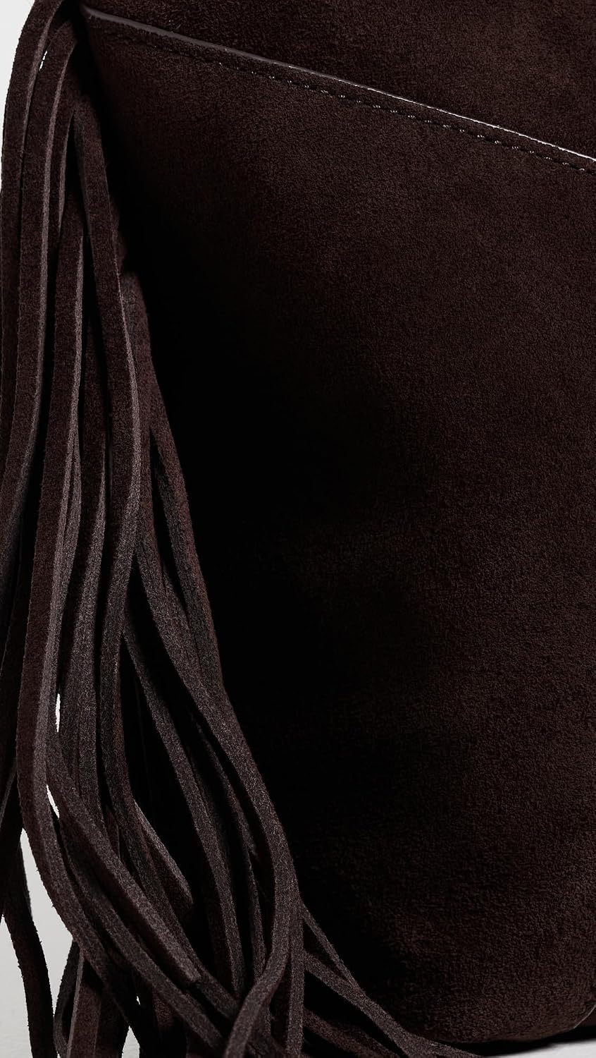 image:imagerag amp bone Womens Brayton Fringe Carryall BagChocolate