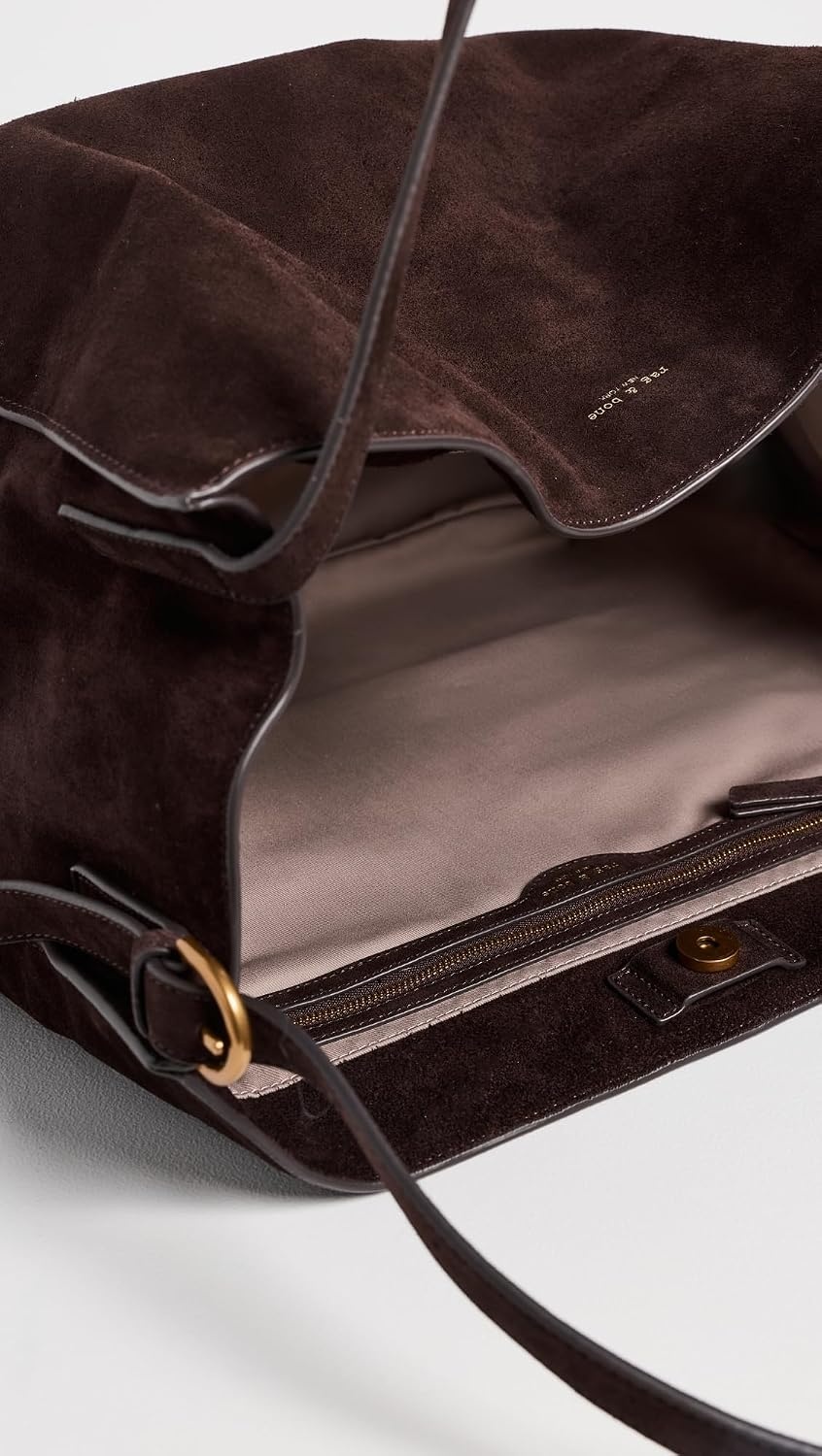 image:imagerag amp bone Womens River Large ToteChocolate