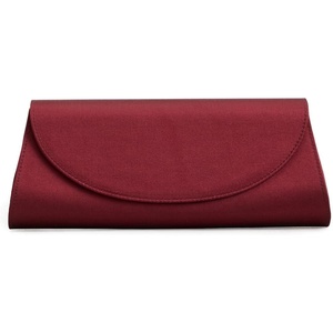 Hunting Season Women’s Opera Clutch In Satin(Burgundy)
