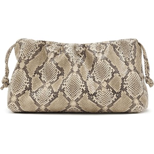 Loeffler Randall Women’s Kiri Multi Ring Dumpling Pouch(Natural Snake)