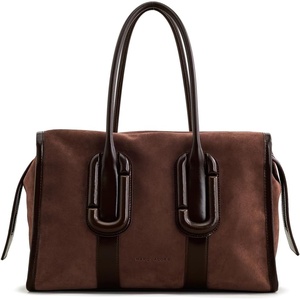 Marc Jacobs Women’s Babe City Tote In Suede(Dark Brown)