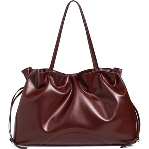Tory Burch Women’s Ella Drawstring Tote(Merlot)
