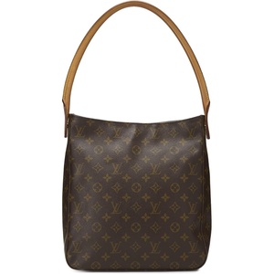 WHAT GOES AROUND COMES AROUND Women’s Pre-Loved Louis Vuitton Monogram Looping GM Bag(Brown)