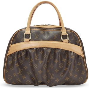 WHAT GOES AROUND COMES AROUND Women’s Pre-Loved Louis Vuitton Monogram Mizi Handbag(Brown)