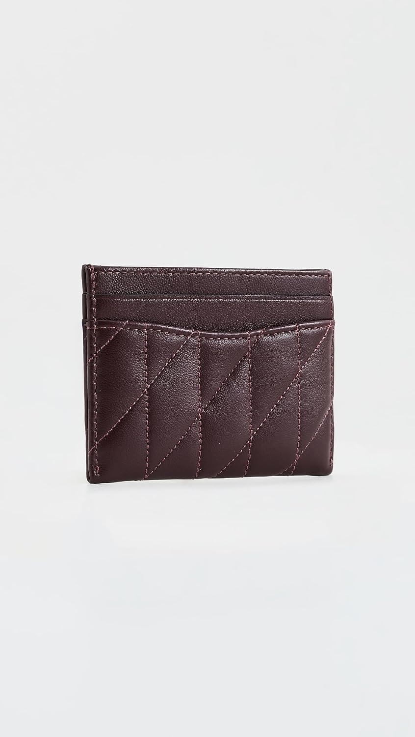 image:imageCoach Essential Card Case With CharmsB4BLACK CURRANT