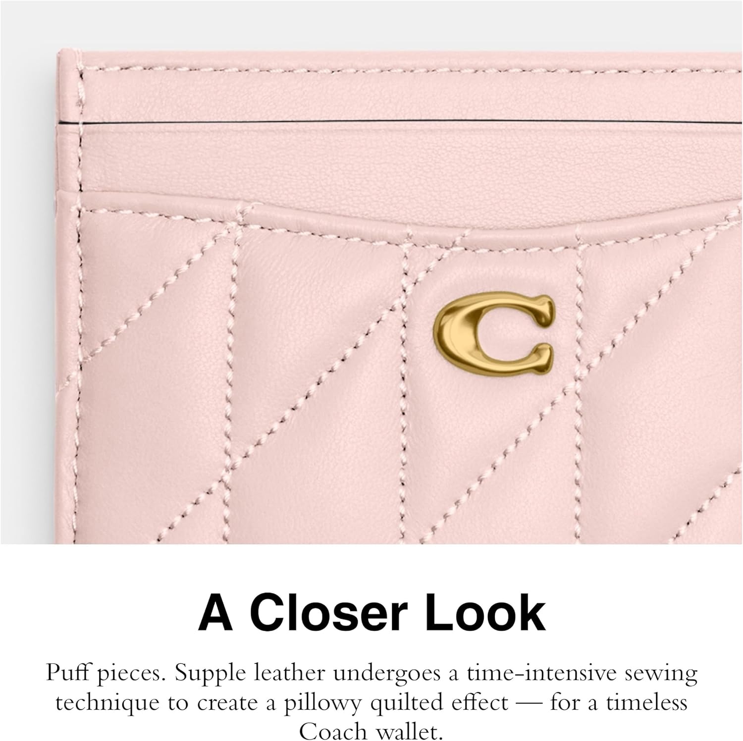 image:imageCoach Essential Card Case With CharmsB4BLUSH
