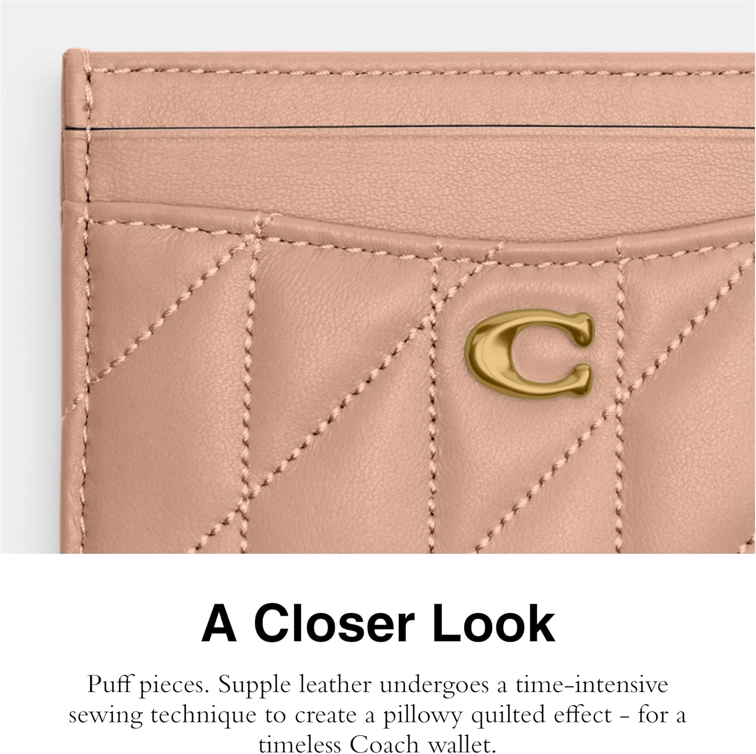 image:imageCoach Essential Card Case With CharmsB4Cream