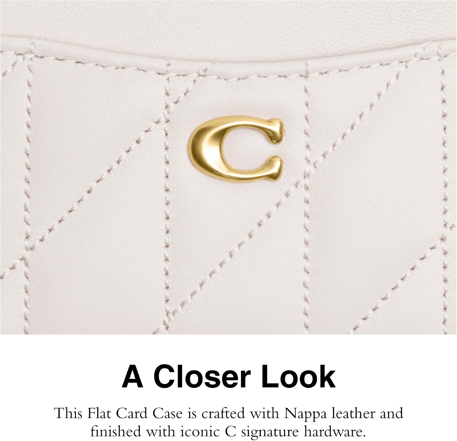 image:imageCoach Essential Card Case With CharmsChalk