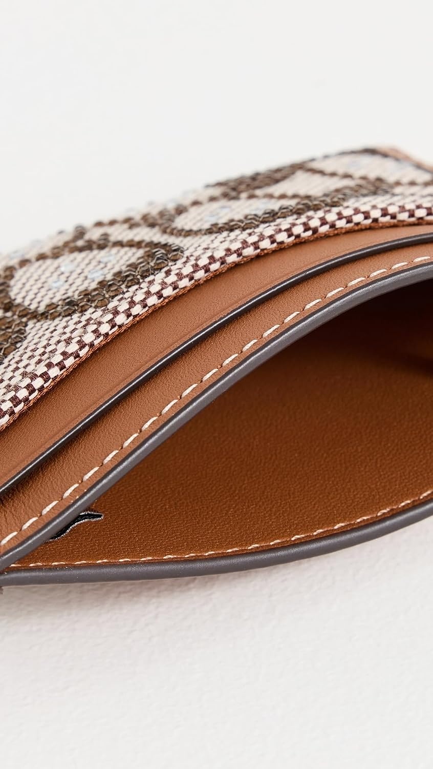 image:imageCoach Essential Card Case With CharmsLHBURNISHED AMBER
