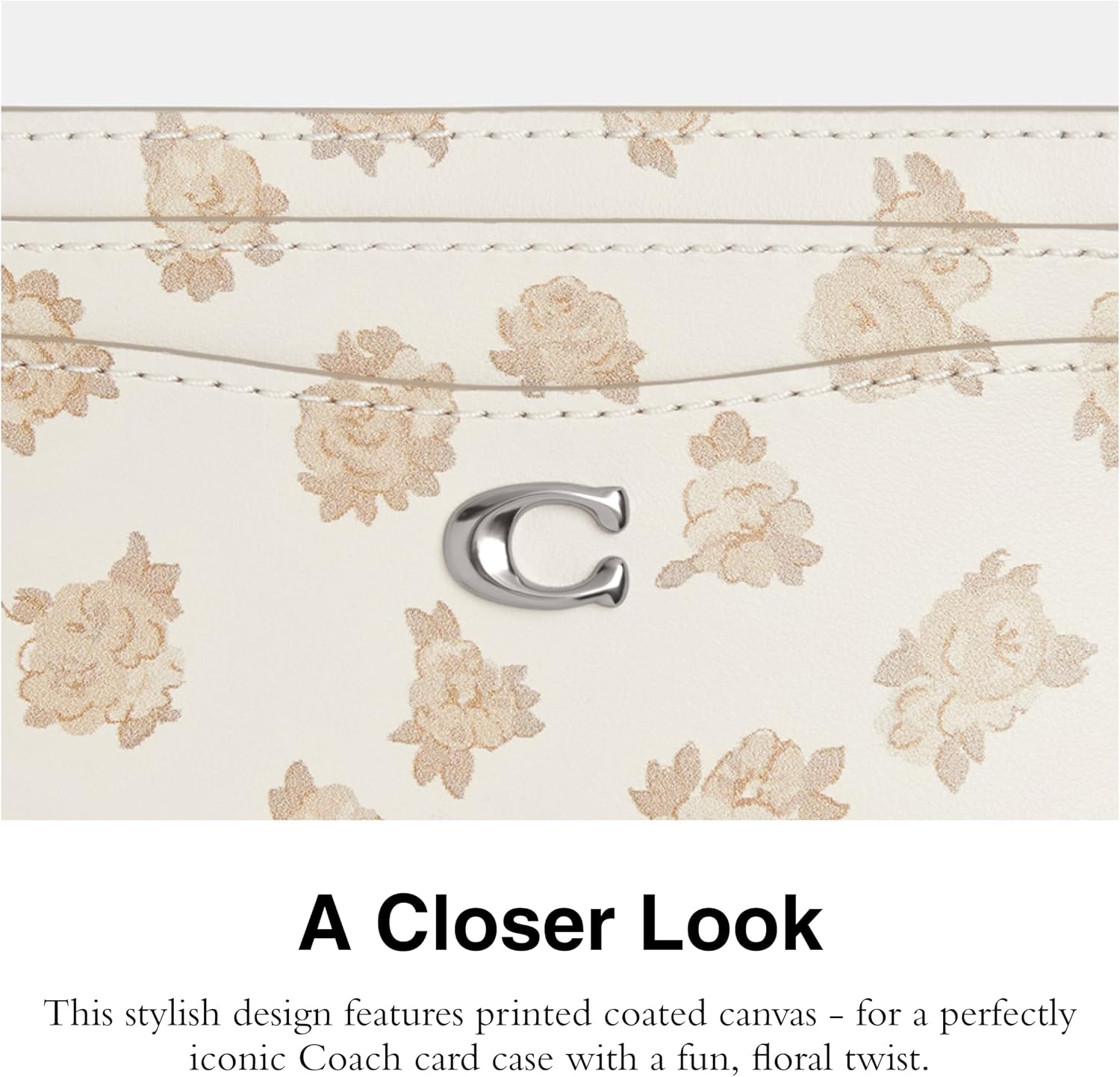 image:imageCoach Essential Card Case With CharmsLHChalk Multi