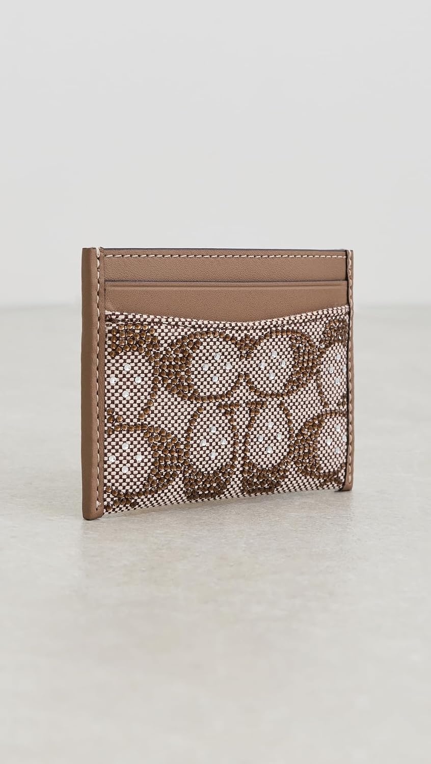image:imageCoach Essential Card Case With CharmsMushroomCrystal Signature