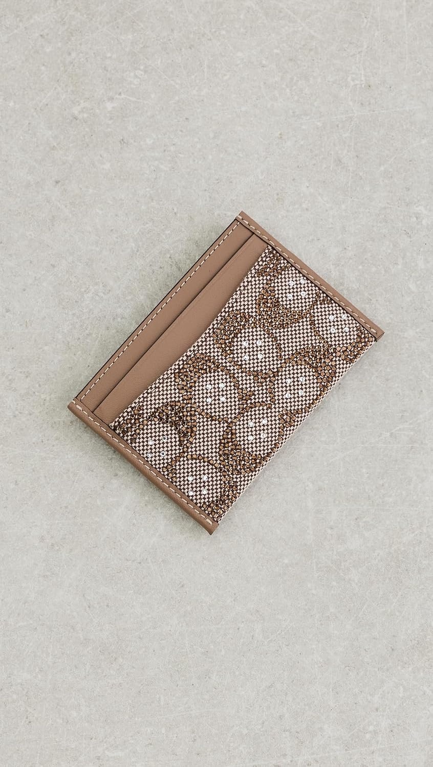 image:imageCoach Essential Card Case With CharmsMushroomCrystal Signature