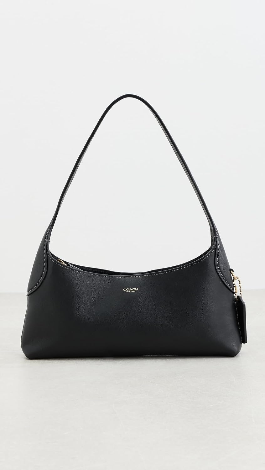 image:imageCoach Womens Brooklyn Shoulder Bag 26BrassBlack