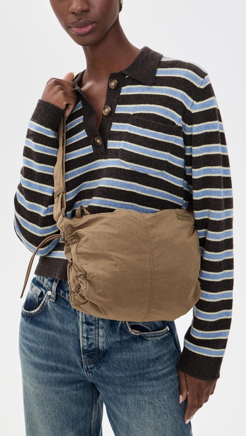 image:imageDagne Dover Womens Super Soft Sling Crossbody BagTrench