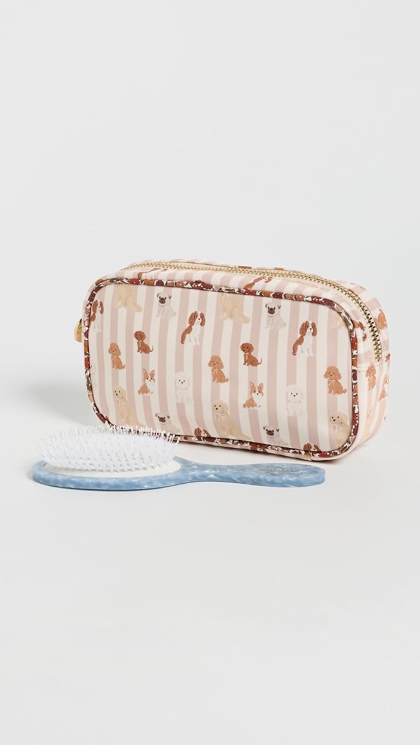 image:imageStoney Clover Lane Womens Small Pouch Woof Stripe One SizeWoof Stripe