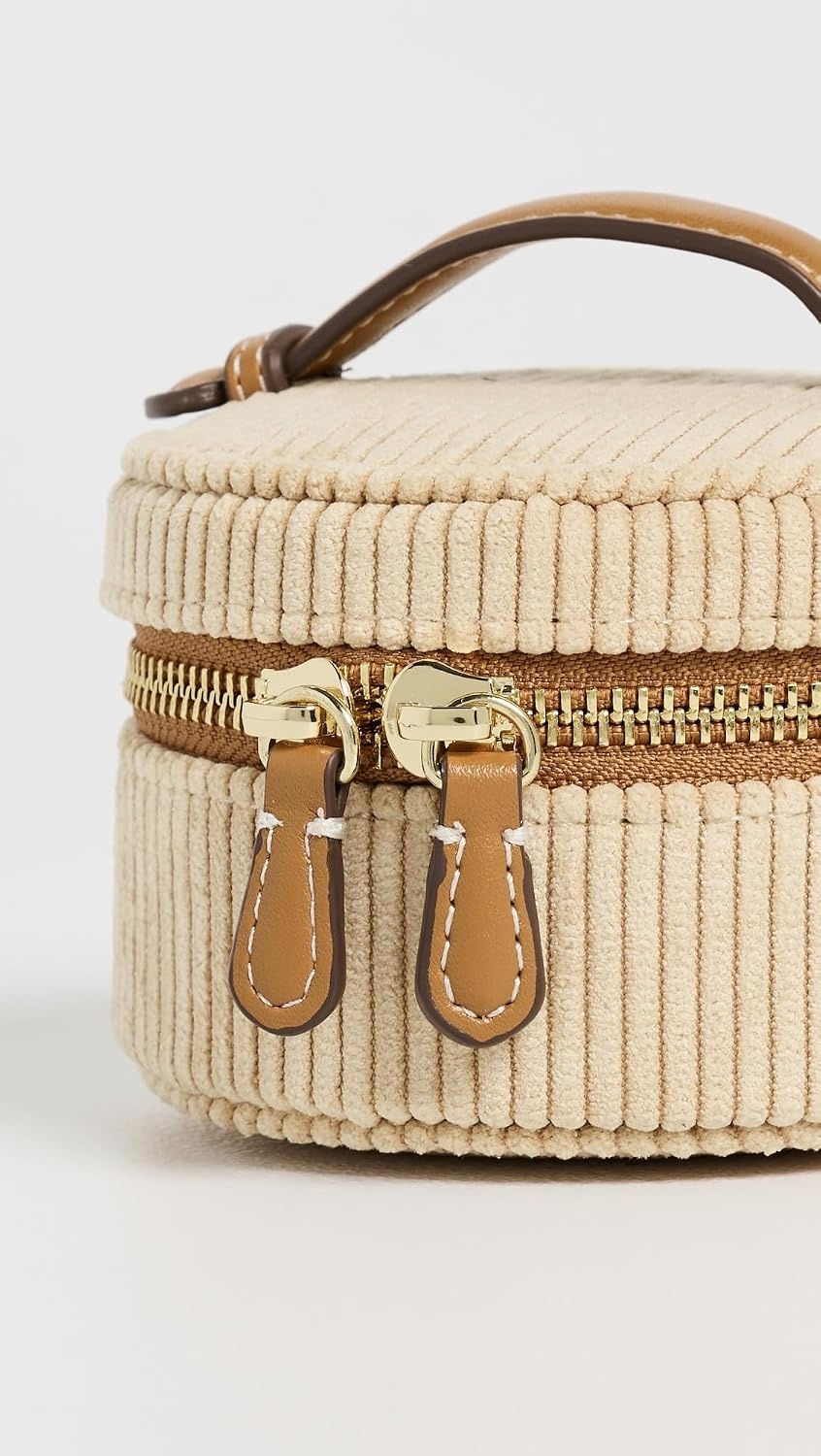 image:imageStoney Clover Lane Womens Top Handle Pill Case Apple Pie Corduroy One SizeApple Pie Corduroy