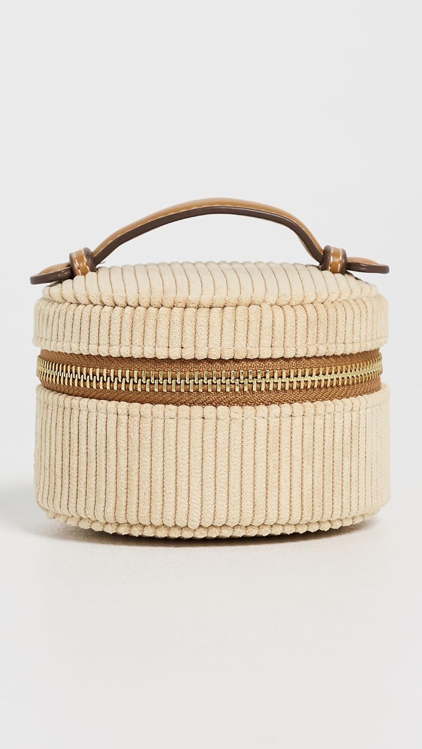 image:imageStoney Clover Lane Womens Top Handle Pill Case Apple Pie Corduroy One SizeApple Pie Corduroy