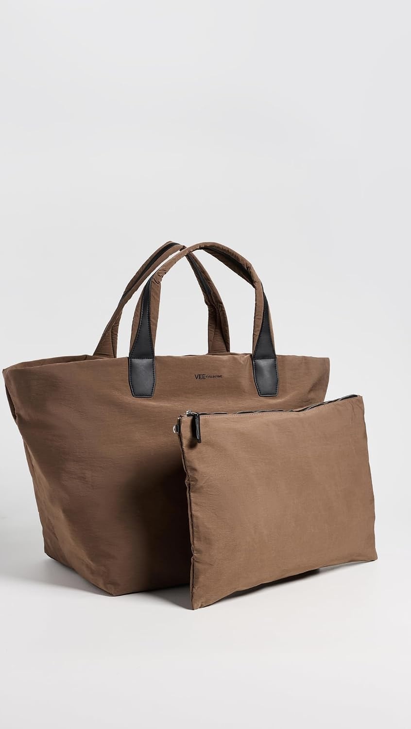image:imageVee Collective Womens Essence Weekender ToteMink Trench