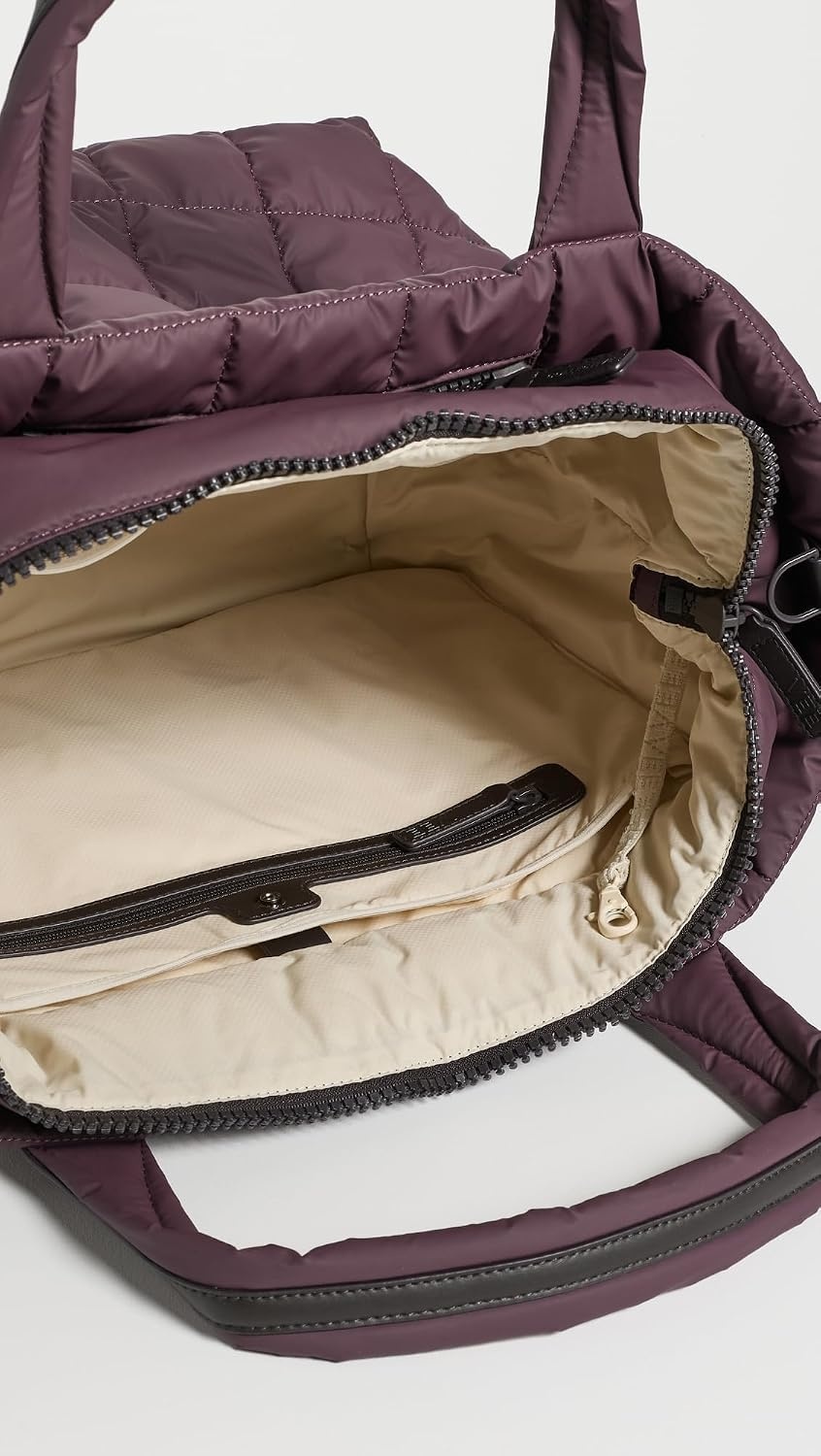 image:imageVee Collective Womens Porter Medium Bordeaux ToteBordeaux