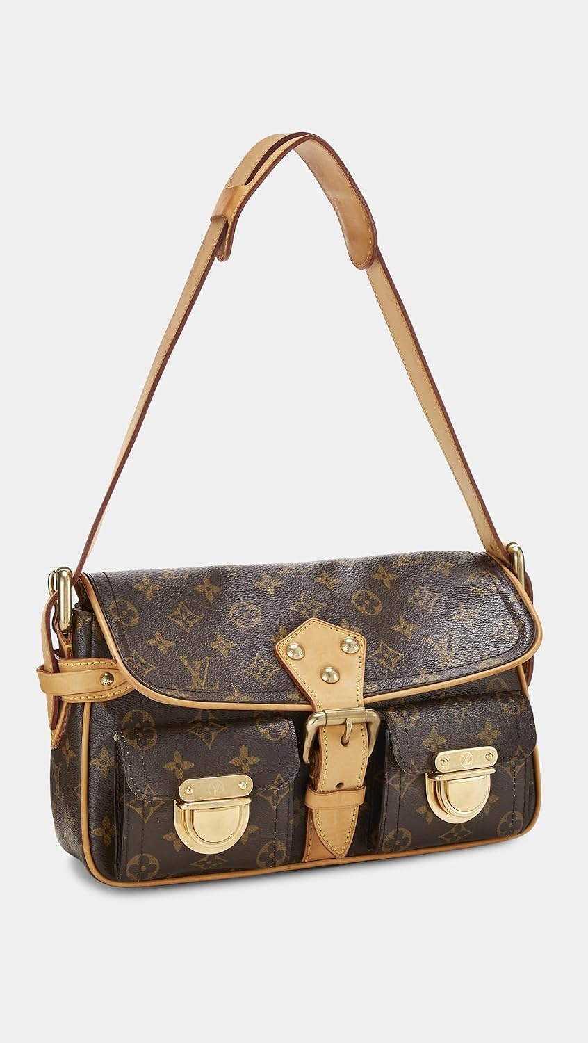 image:imageWHAT GOES AROUND COMES AROUND Womens PreLoved Louis Vuitton Monogram Hudson PM Shoulder BagBrown