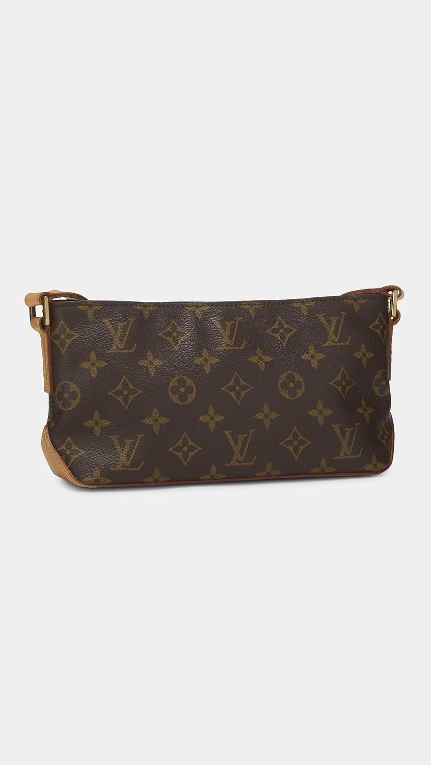 image:imageWHAT GOES AROUND COMES AROUND Womens PreLoved Louis Vuitton Monogram Trotteur Shoulder BagBrown