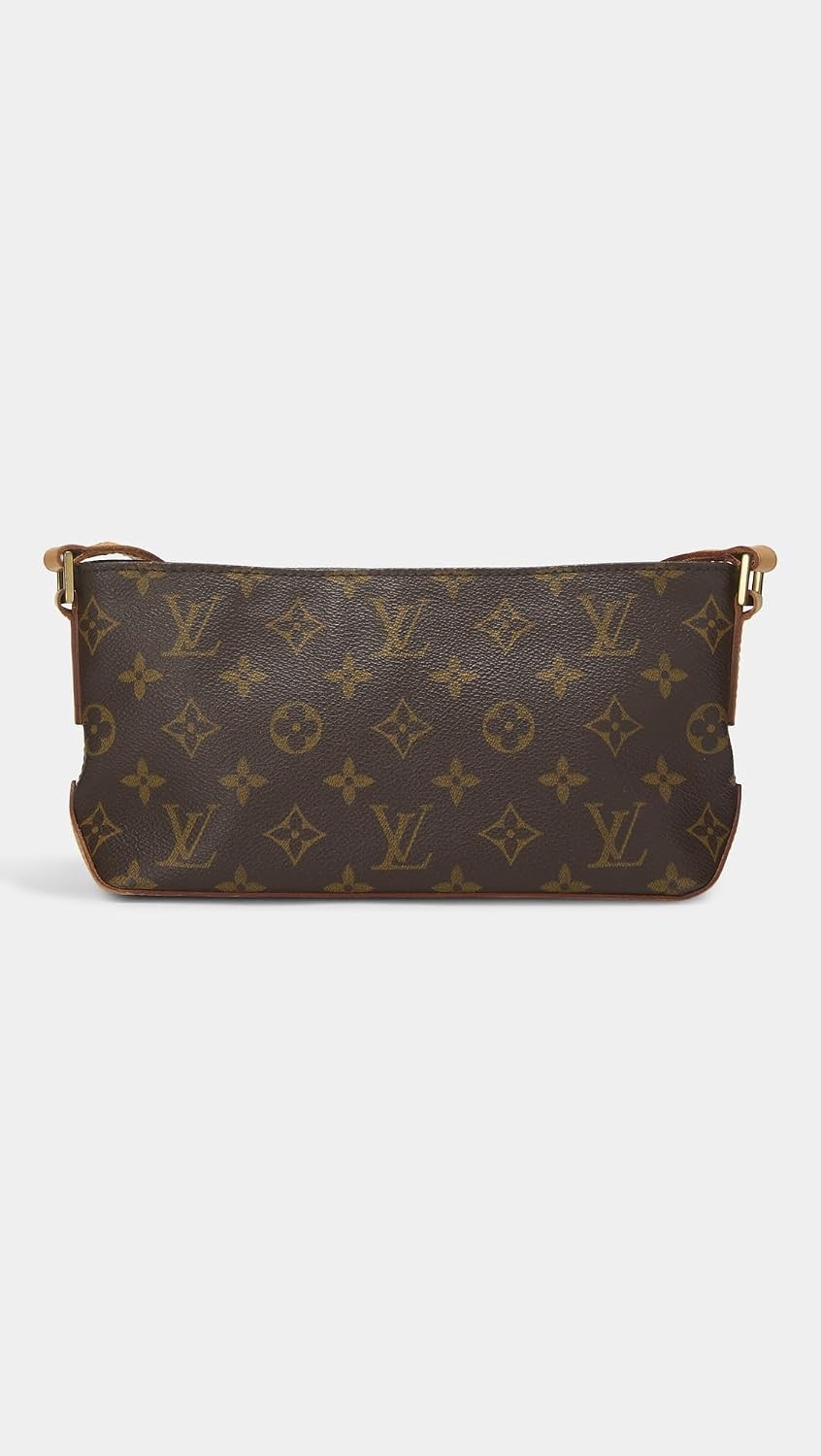 image:imageWHAT GOES AROUND COMES AROUND Womens PreLoved Louis Vuitton Monogram Trotteur Shoulder BagBrown