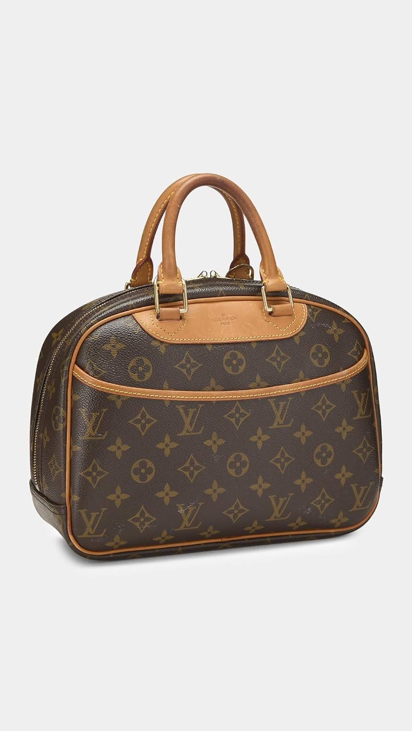 image:imageWHAT GOES AROUND COMES AROUND Womens PreLoved Louis Vuitton Monogram Trouville BagBrown