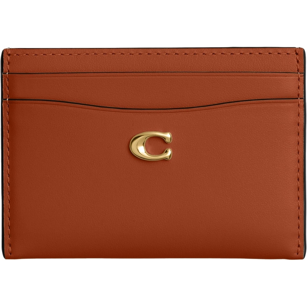 image:imageCoach Essential Card Case With CharmsAmber Brown