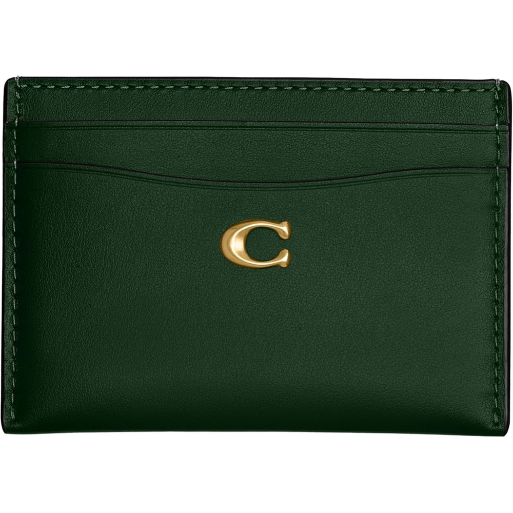 image:imageCoach Essential Card Case With CharmsB4HUNTER GREEN