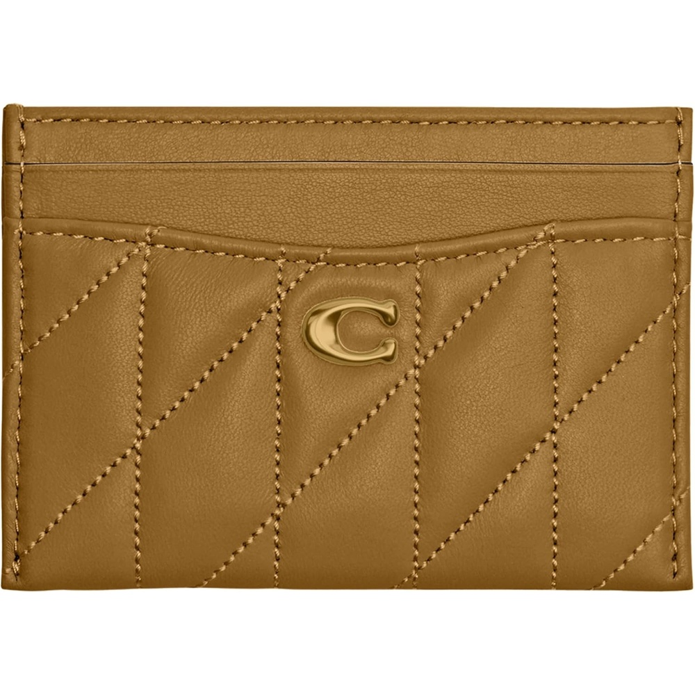 image:imageCoach Essential Card Case With CharmsB4Muted Olive