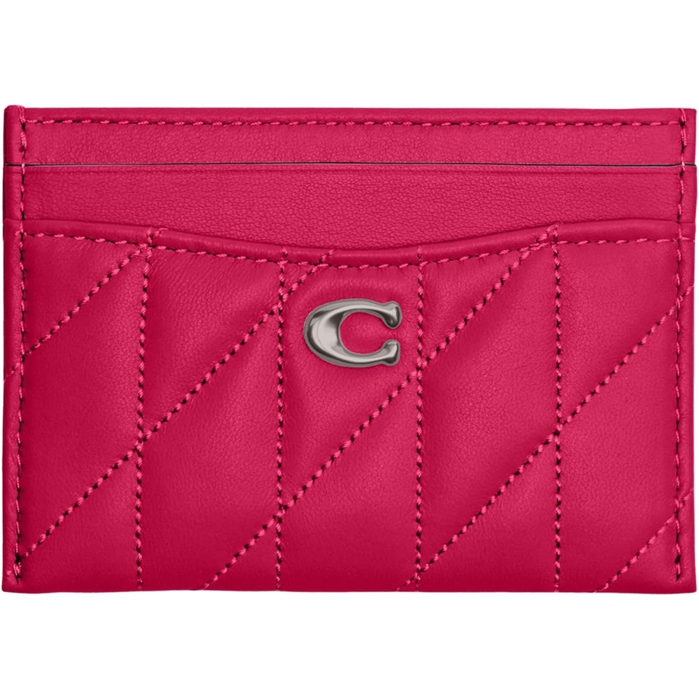 image:imageCoach Essential Card Case With CharmsDragonfruit