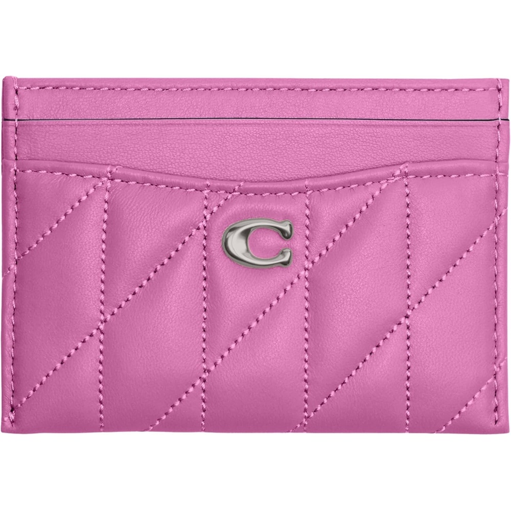 image:imageCoach Essential Card Case With CharmsFuchsia