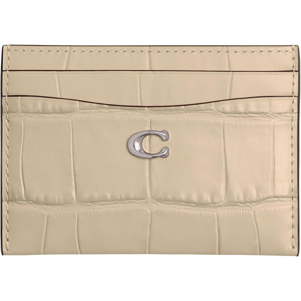 image:imageCoach Essential Card Case With CharmsIvory