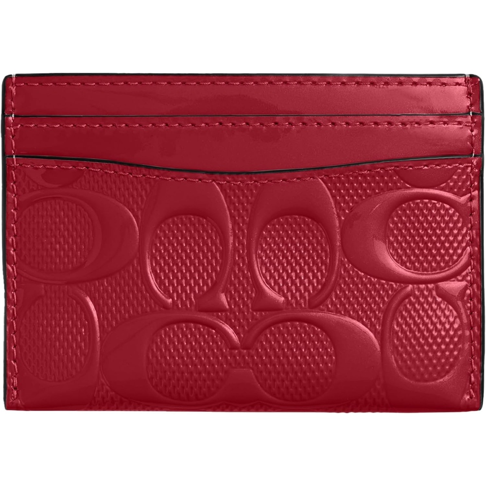 image:imageCoach Essential Card Case With CharmsRuby