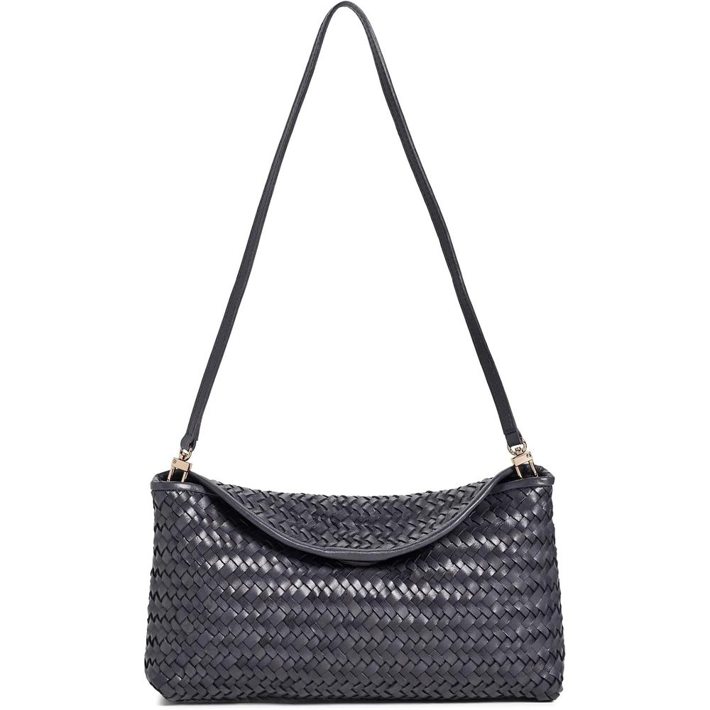 image:imageMadewell Womens Woven Lid Top ClutchNighttime