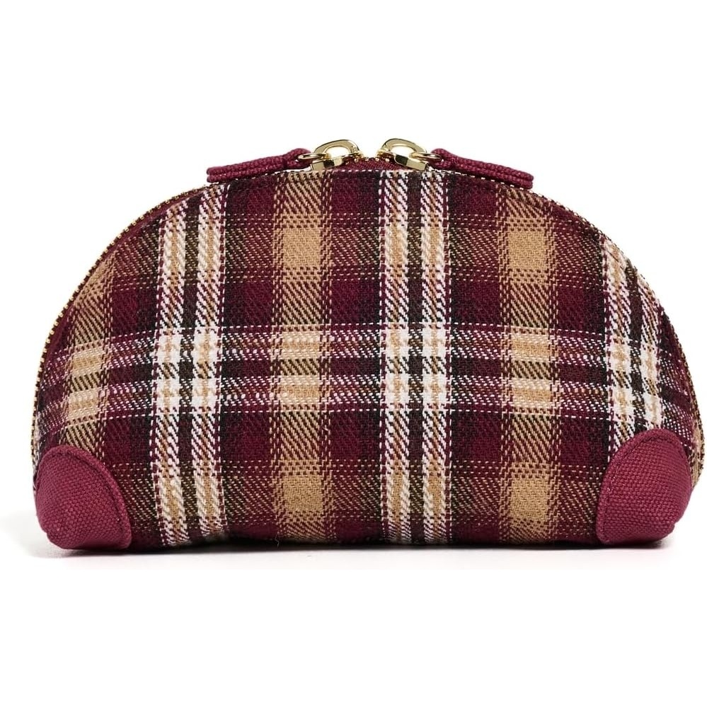 image:imageStoney Clover Lane Womens Curved Mini Pouch Plaid One SizePlaid