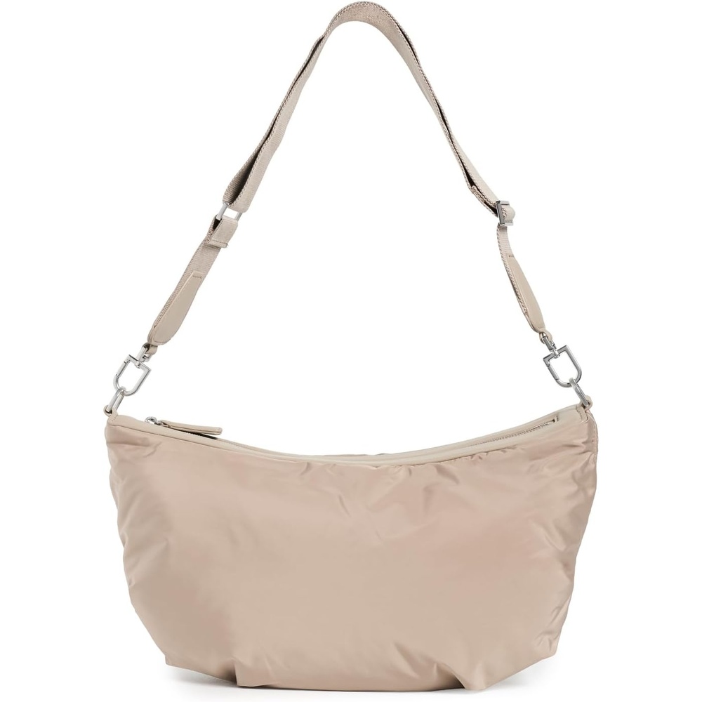image:imageVee Collective Womens Caba Banana Silver Mink Crossbody BagSilver Mink