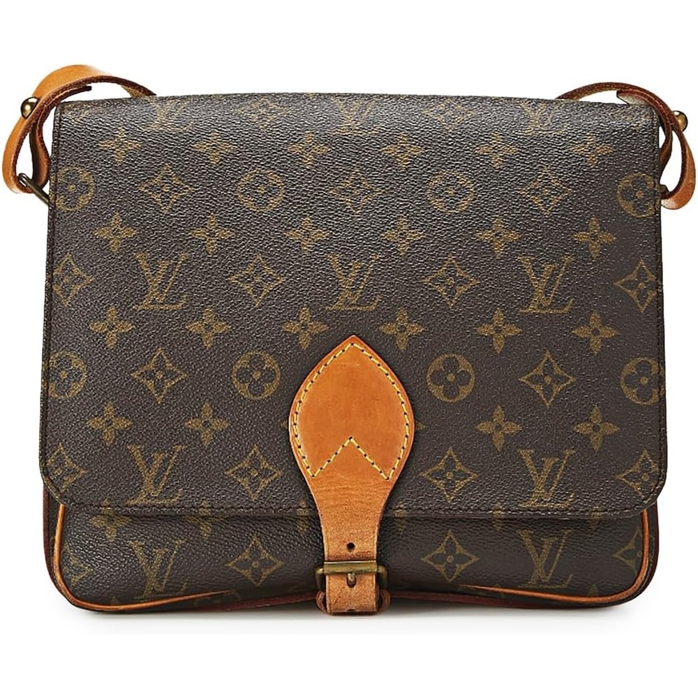 image:imageWHAT GOES AROUND COMES AROUND Womens PreLoved Louis Vuitton Monogram Cartouchiere Bag GMBrown