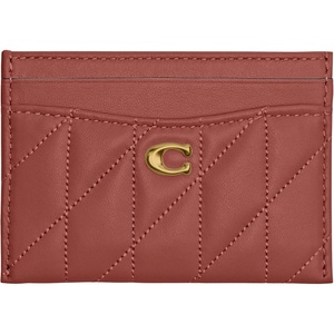 Coach Essential Card Case With Charms(B4/Dark Peach)