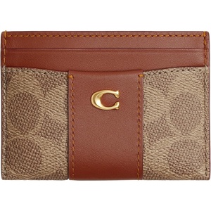Coach Essential Card Case With Charms(B4/TAN CARAMEL)