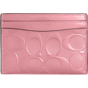 Coach Essential Card Case With Charms(B4/True Pink)