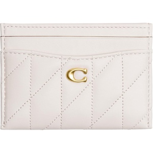 Coach Essential Card Case With Charms(Chalk)