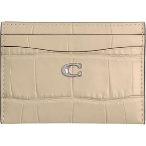 Coach Essential Card Case With Charms(Ivory)