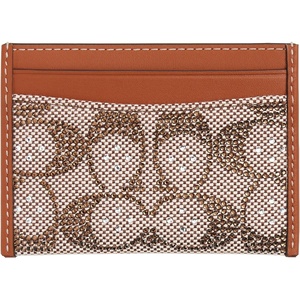Coach Essential Card Case With Charms(LH/BURNISHED AMBER)