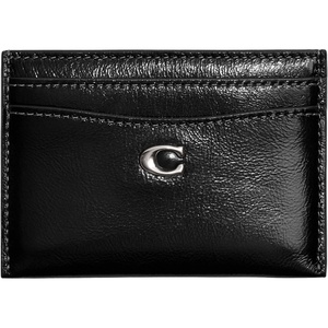 Coach Essential Card Case With Charms(Silver/Black)